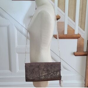 URBAN EXPRESSIONS Copper Shoulder Crossbody Clutch Bag New